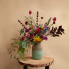 Limited Edition: Holly Vase & Midnight Bazaar Flower Bouquet
