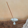 Alabaster Glazed Ceramic Incense Holder