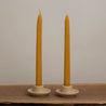 Beeswax Dinner Candle Duo