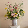 Limited Edition: Meadow Reverie Flower Bouquet & Blush Vase