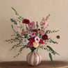 Limited Edition: Bohemian Flame Apricot Vase & Bouquet